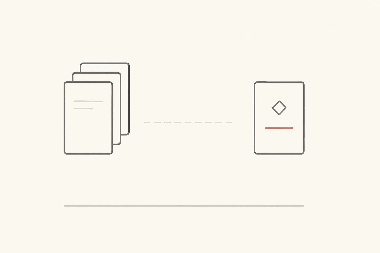 Flood of app windows with one standing out — abundance vs. quality
